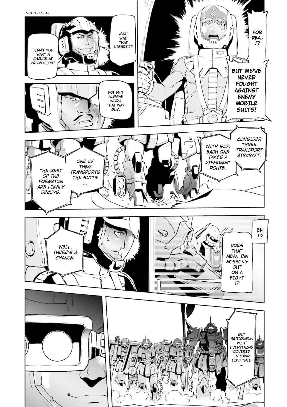 Page 9 Chapter 2 Mobile Suit Gundam Side Story - Missing Link