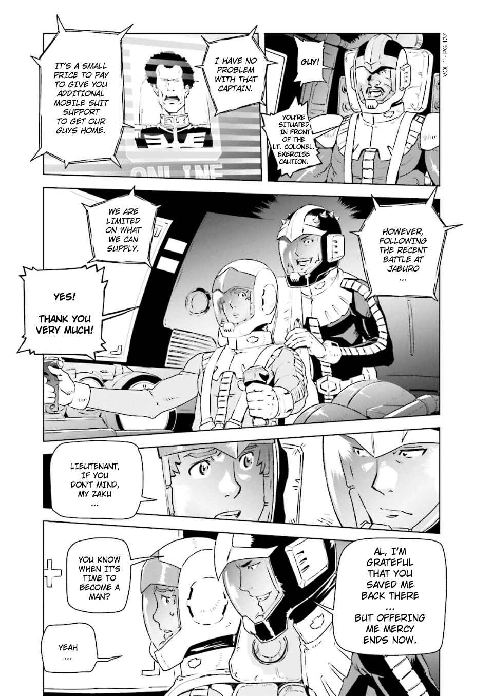 Page 17 Chapter 5 Mobile Suit Gundam Side Story - Missing Link