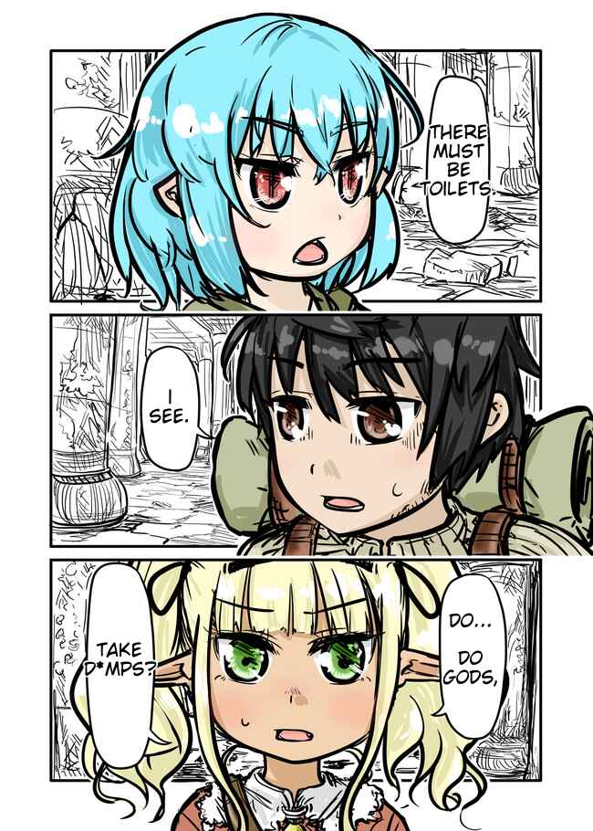Page 4 Chapter 0.1 Isekai no Toilet de Dai wo suru.