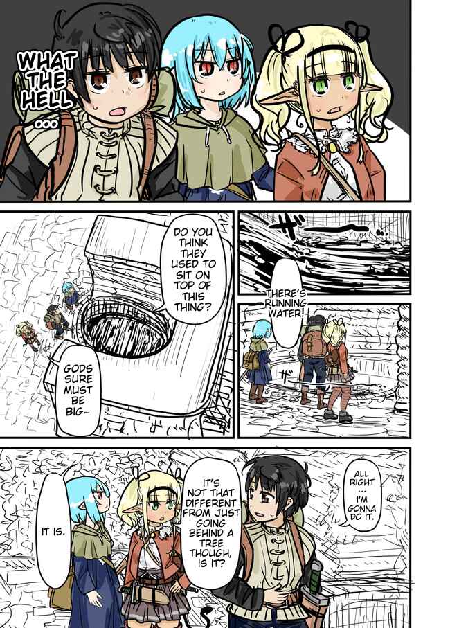 Page 7 Chapter 0.1 Isekai no Toilet de Dai wo suru.