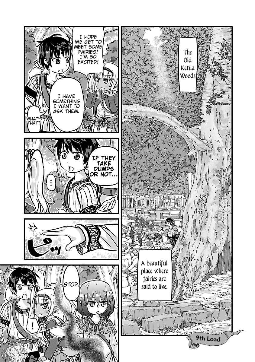 Page 1 Chapter 9 Isekai no Toilet de Dai wo suru.