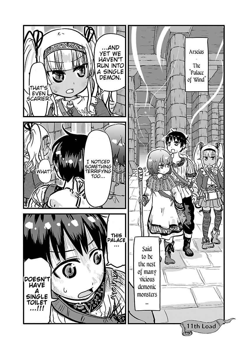 Page 1 Chapter 11 Isekai no Toilet de Dai wo suru.