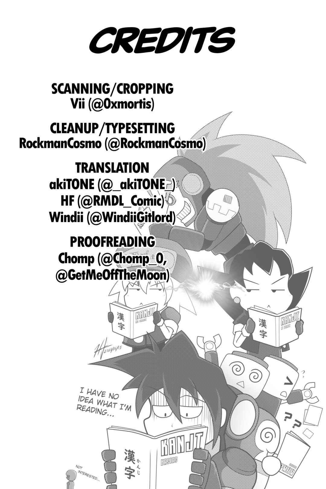 Page 7 Chapter 5 Mega Man Legends 2 4Koma Gag Battle