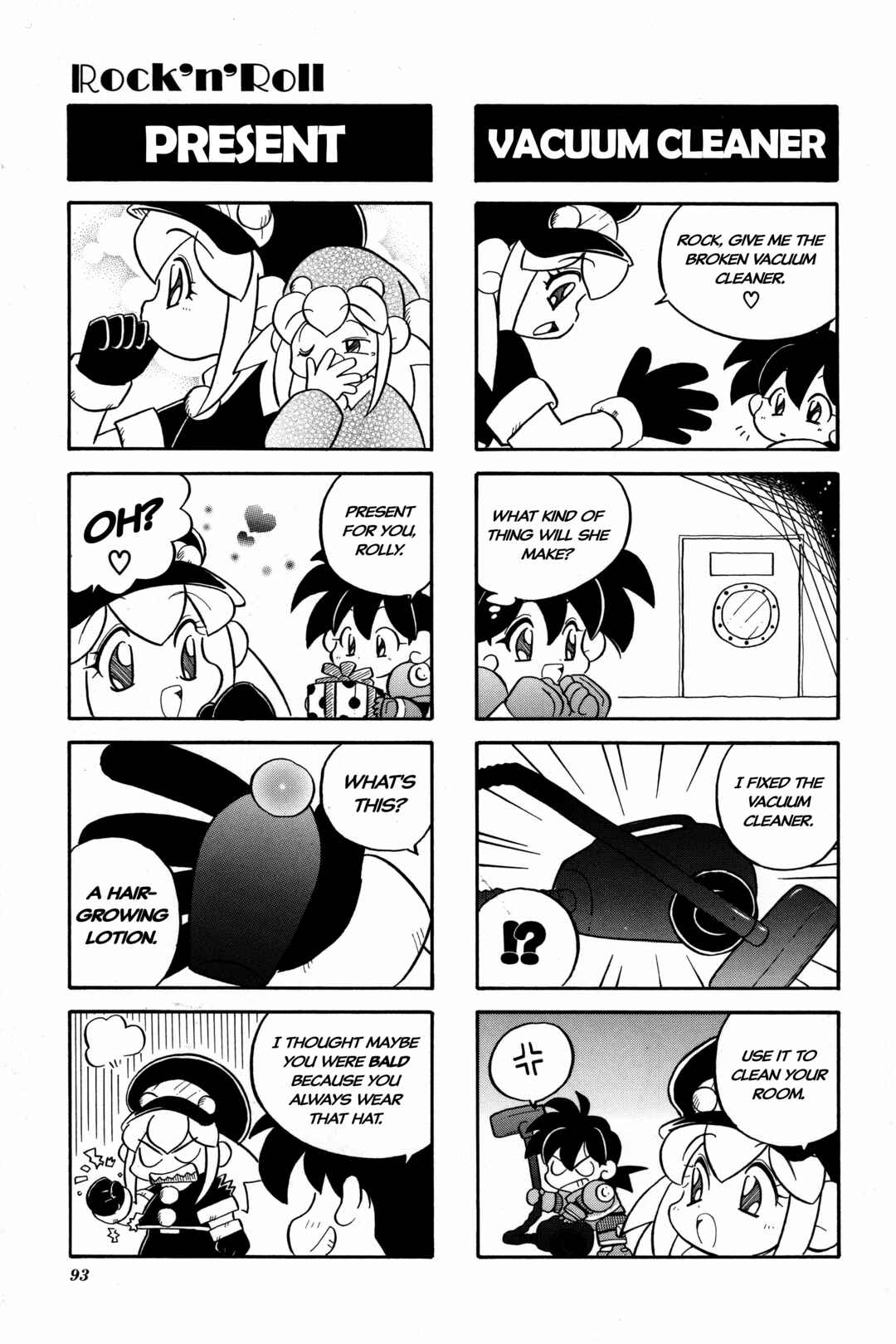 Page 2 Chapter 14 Mega Man Legends 2 4Koma Gag Battle