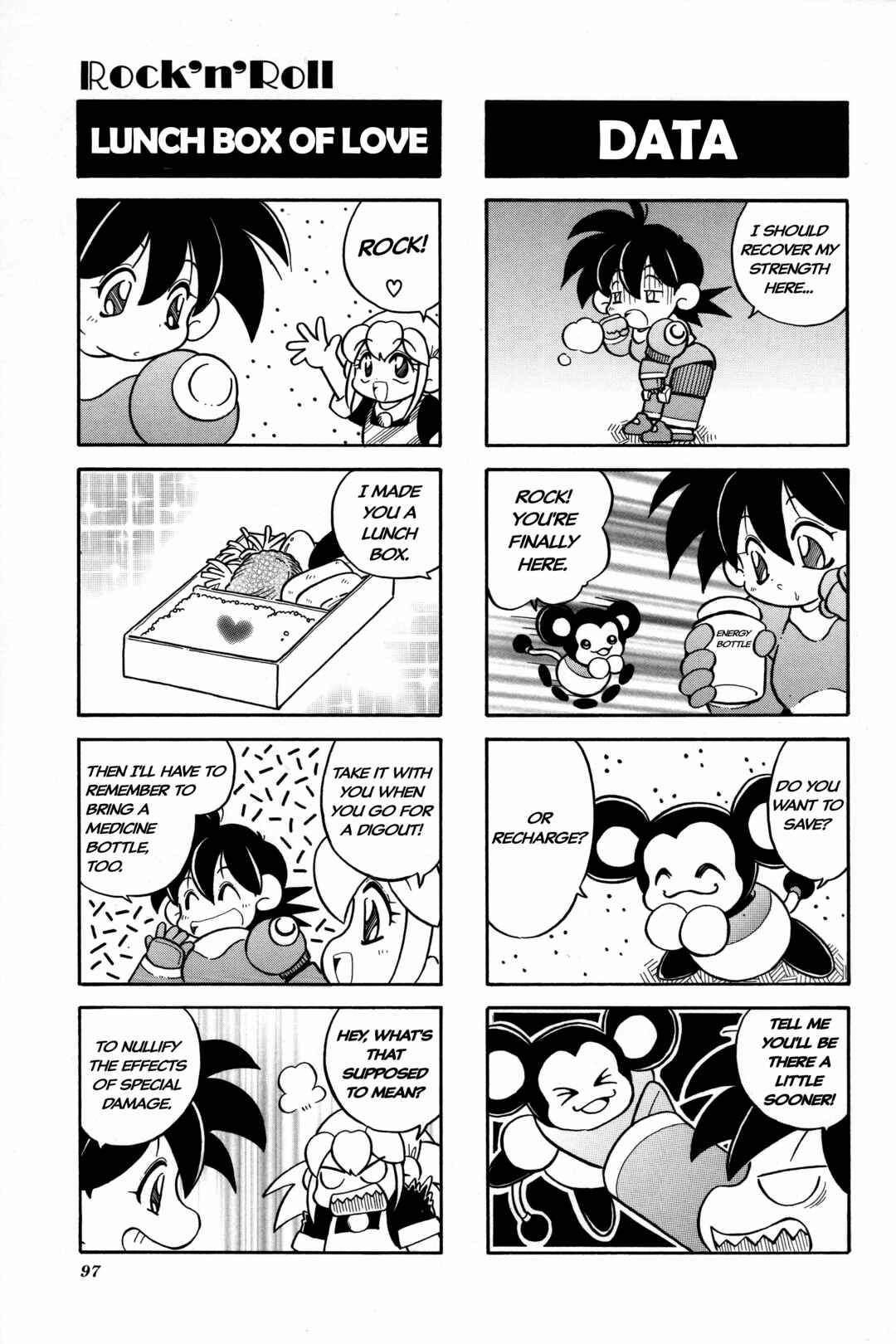 Page 6 Chapter 14 Mega Man Legends 2 4Koma Gag Battle