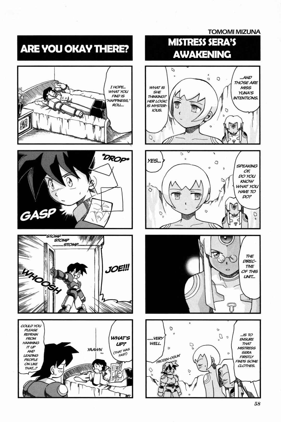 Page 3 Chapter 8 Mega Man Legends 2 4Koma Gag Battle