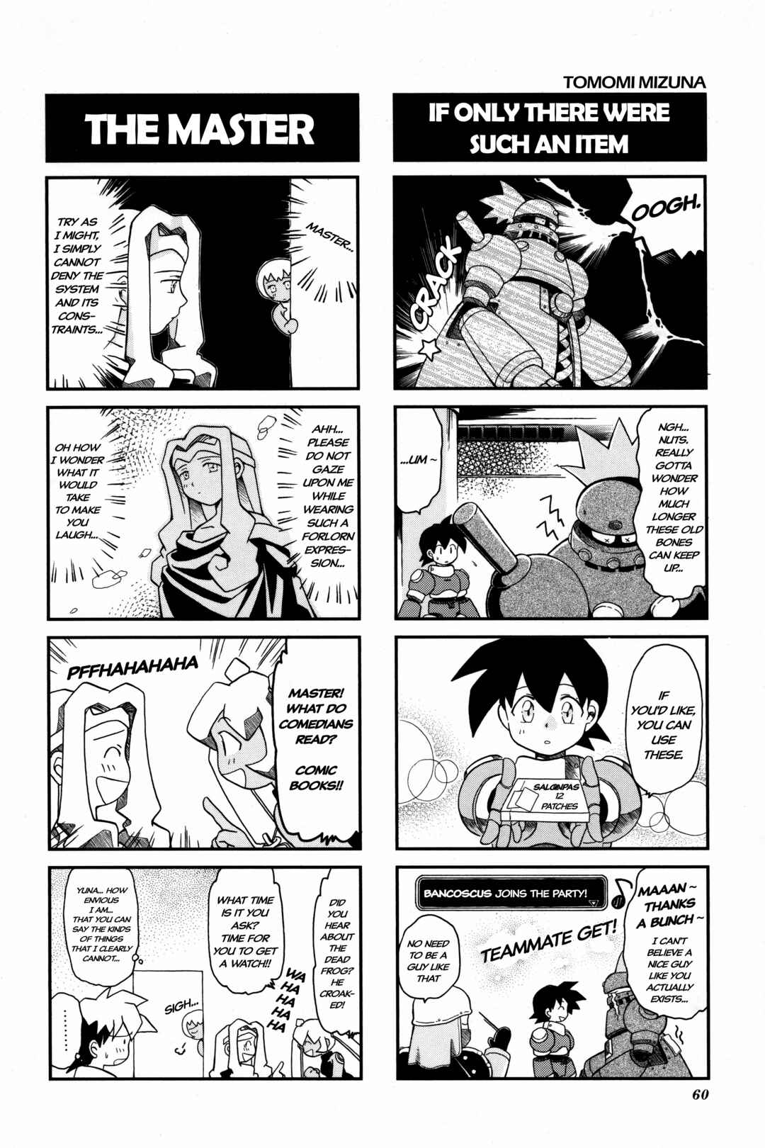 Page 5 Chapter 8 Mega Man Legends 2 4Koma Gag Battle