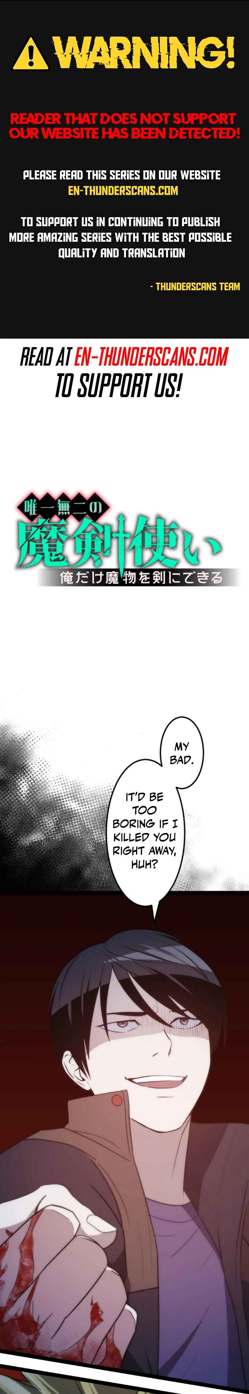Page 1 Chapter 22 The Legendary Swordmaster: Only I Have the Power to Forge Swords from Monsters