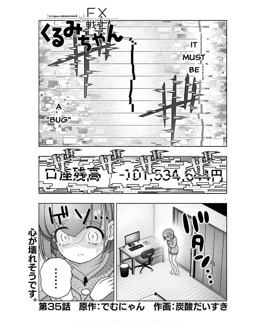 Page 1 Chapter 35 FX Senshi Kurumi-chan