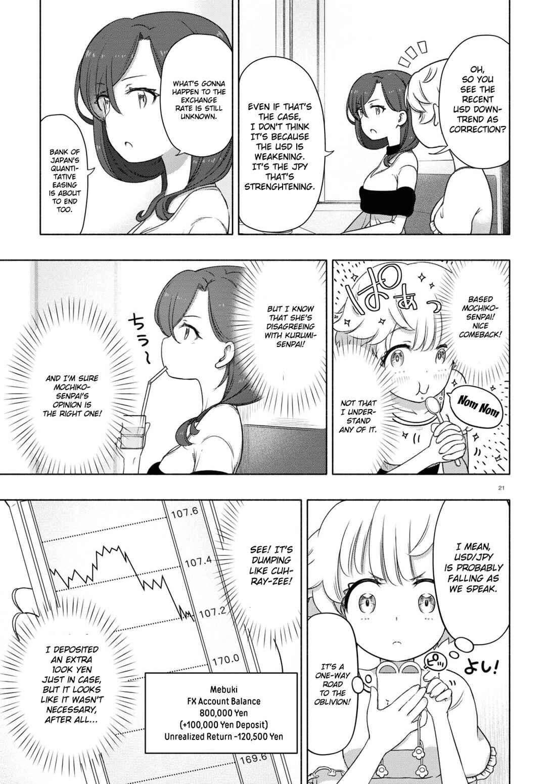 Page 21 Chapter 14 FX Senshi Kurumi-chan