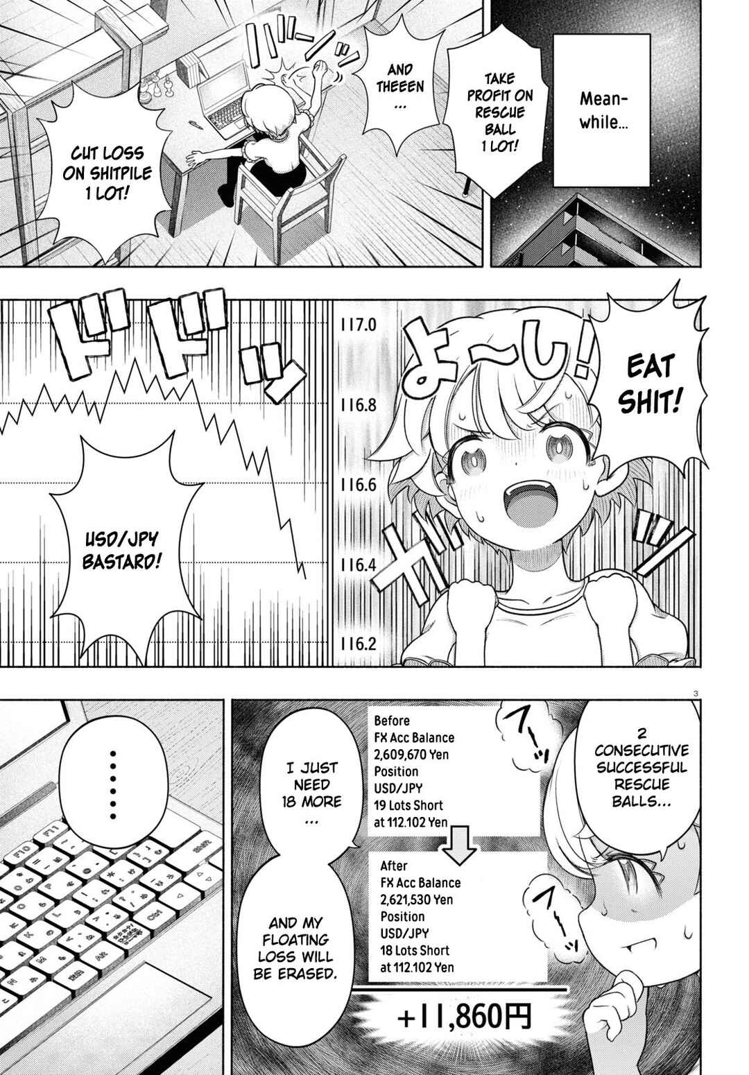 Page 3 Chapter 23 FX Senshi Kurumi-chan
