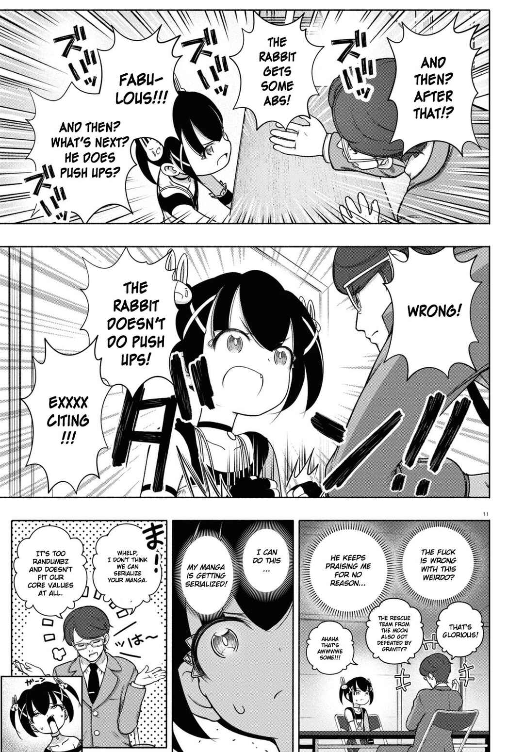 Page 11 Chapter 24 FX Senshi Kurumi-chan