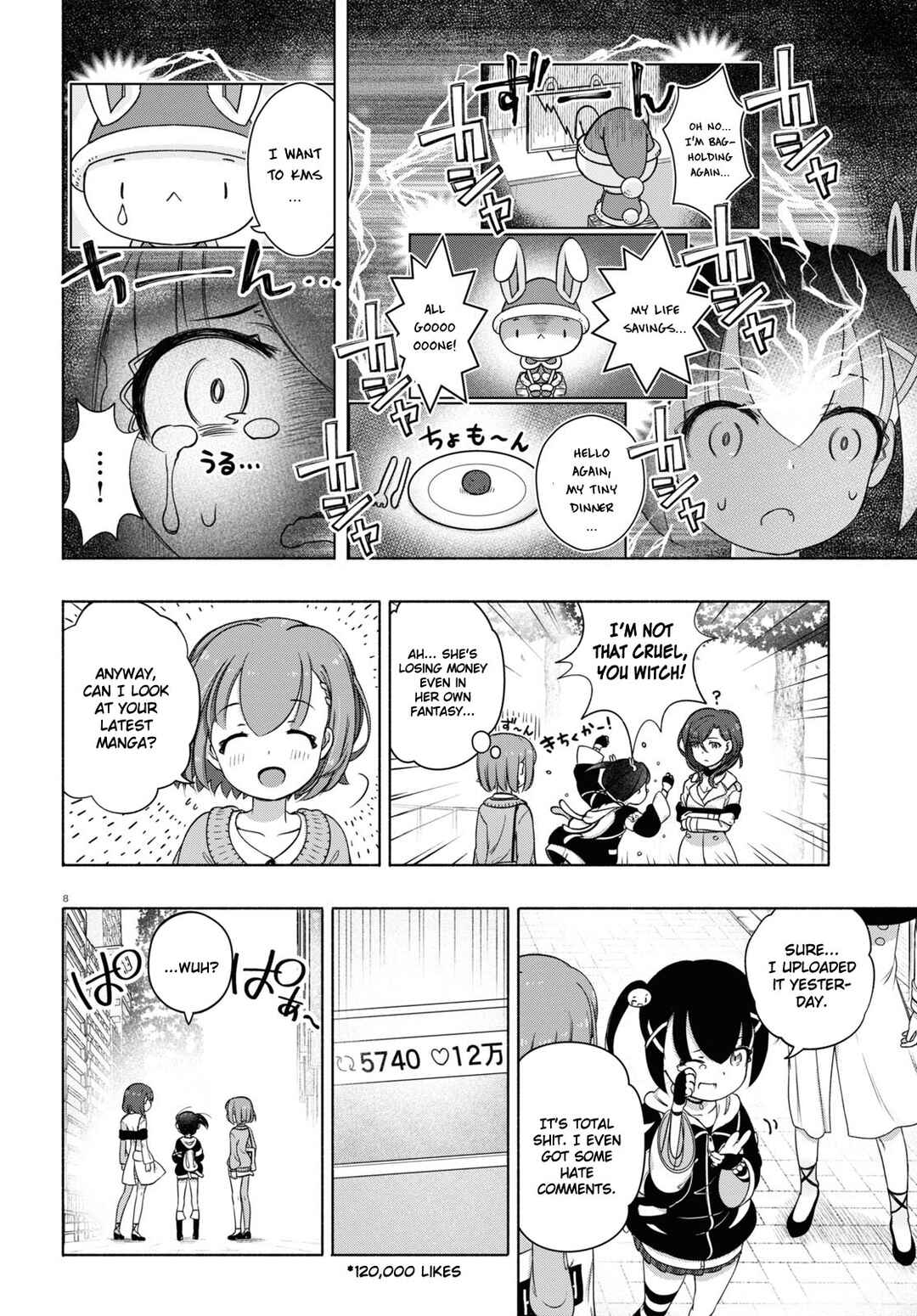 Page 8 Chapter 17 FX Senshi Kurumi-chan