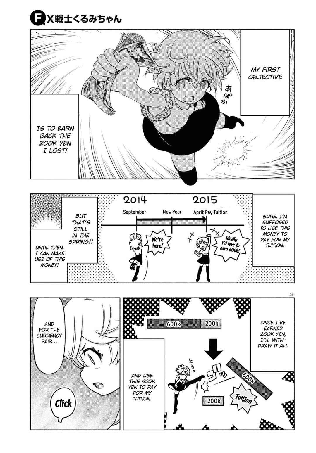 Page 21 Chapter 12 FX Senshi Kurumi-chan