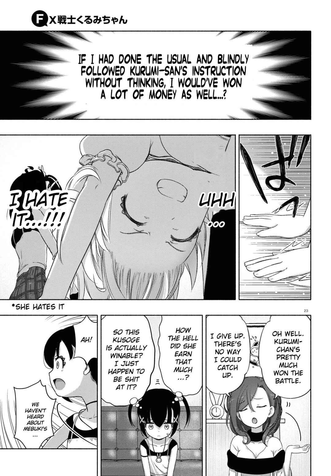 Page 23 Chapter 13 FX Senshi Kurumi-chan