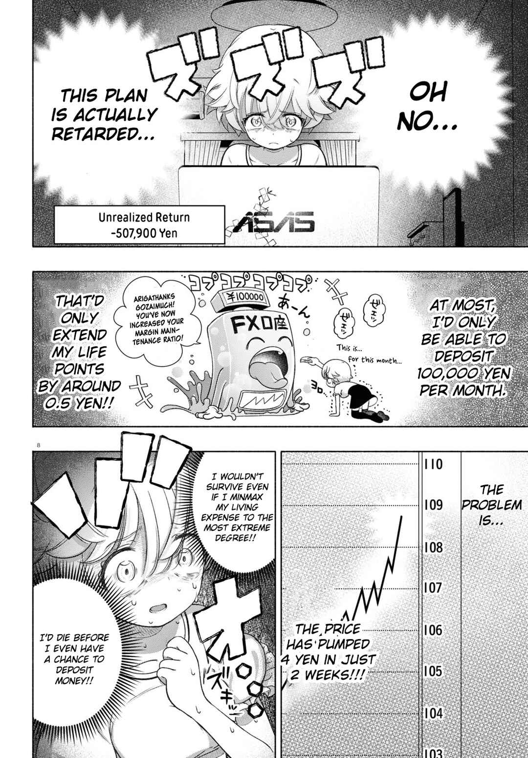 Page 8 Chapter 13 FX Senshi Kurumi-chan