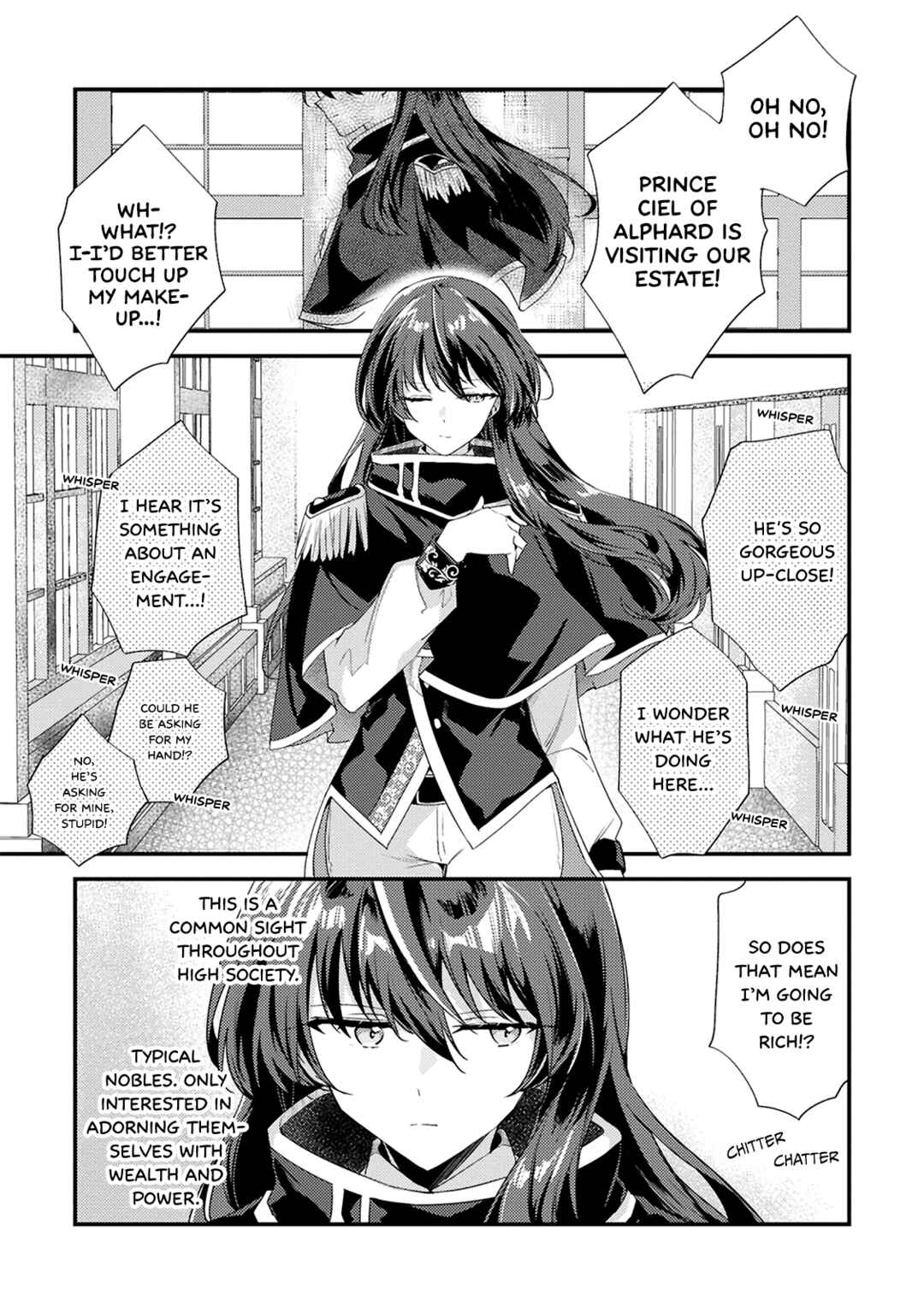 Page 1 Chapter 10 Kiraware Majo Reijou to Dansou Ouji no Konyaku