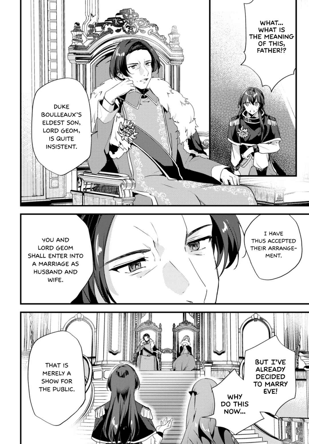 Page 4 Chapter 5 Kiraware Majo Reijou to Dansou Ouji no Konyaku