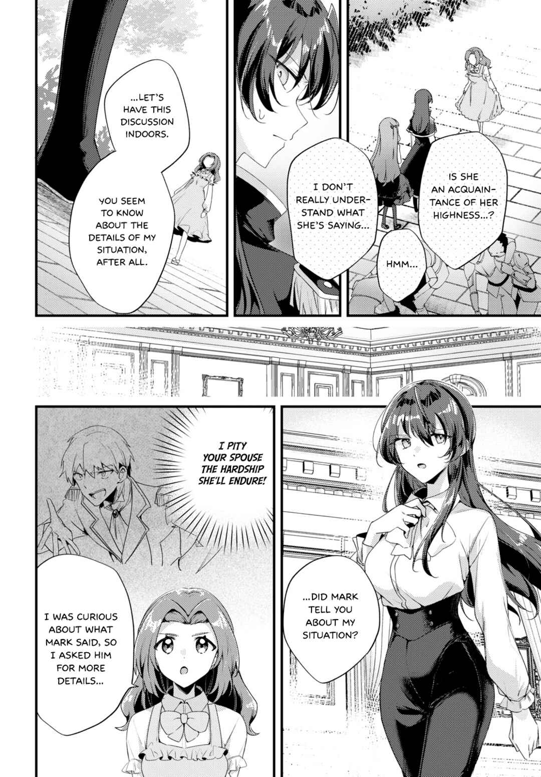 Page 4 Chapter 3 Kiraware Majo Reijou to Dansou Ouji no Konyaku