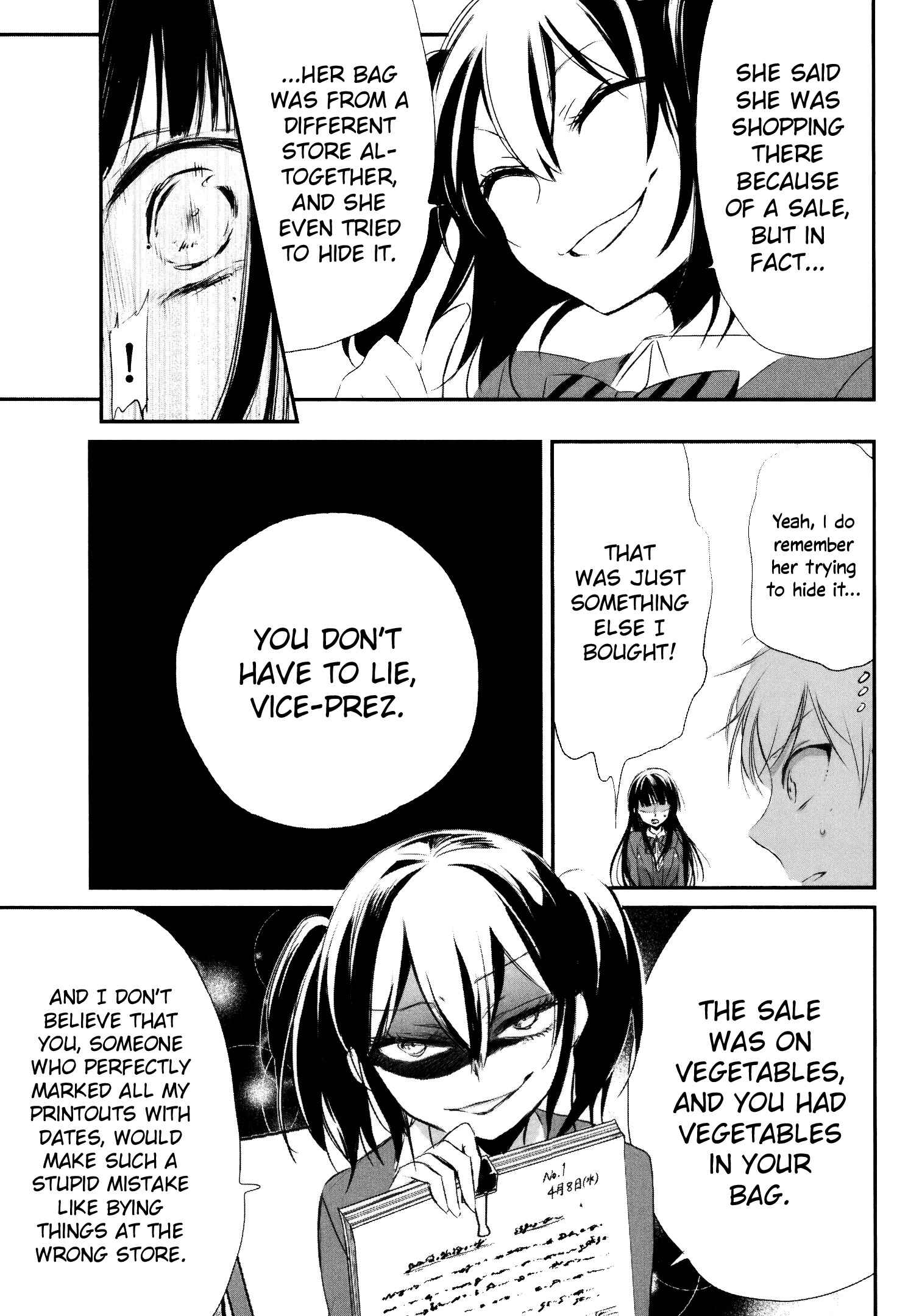 Page 37 Chapter 9 Tsukimizuki Rikai no Tantei Satsujin