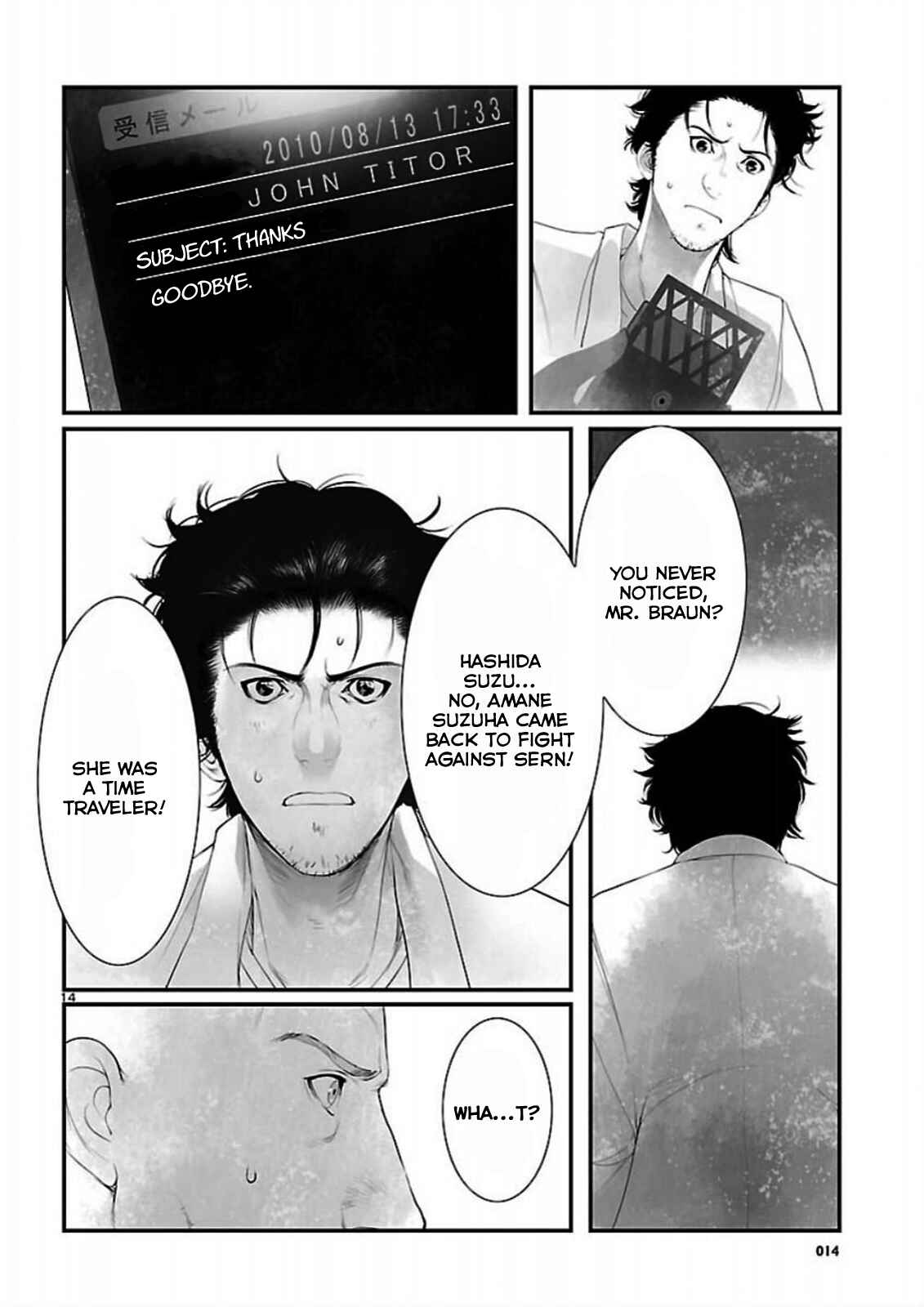 Page 14 Chapter 11 Steins;Gate - Brownian Motion of Love and Hate
