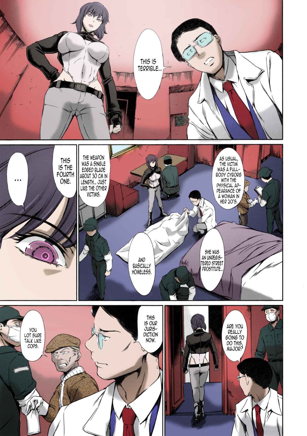 Page 3 Chapter 2 Ghost In The Shell - Derenuki (Doujinshi) (Fan Colored)
