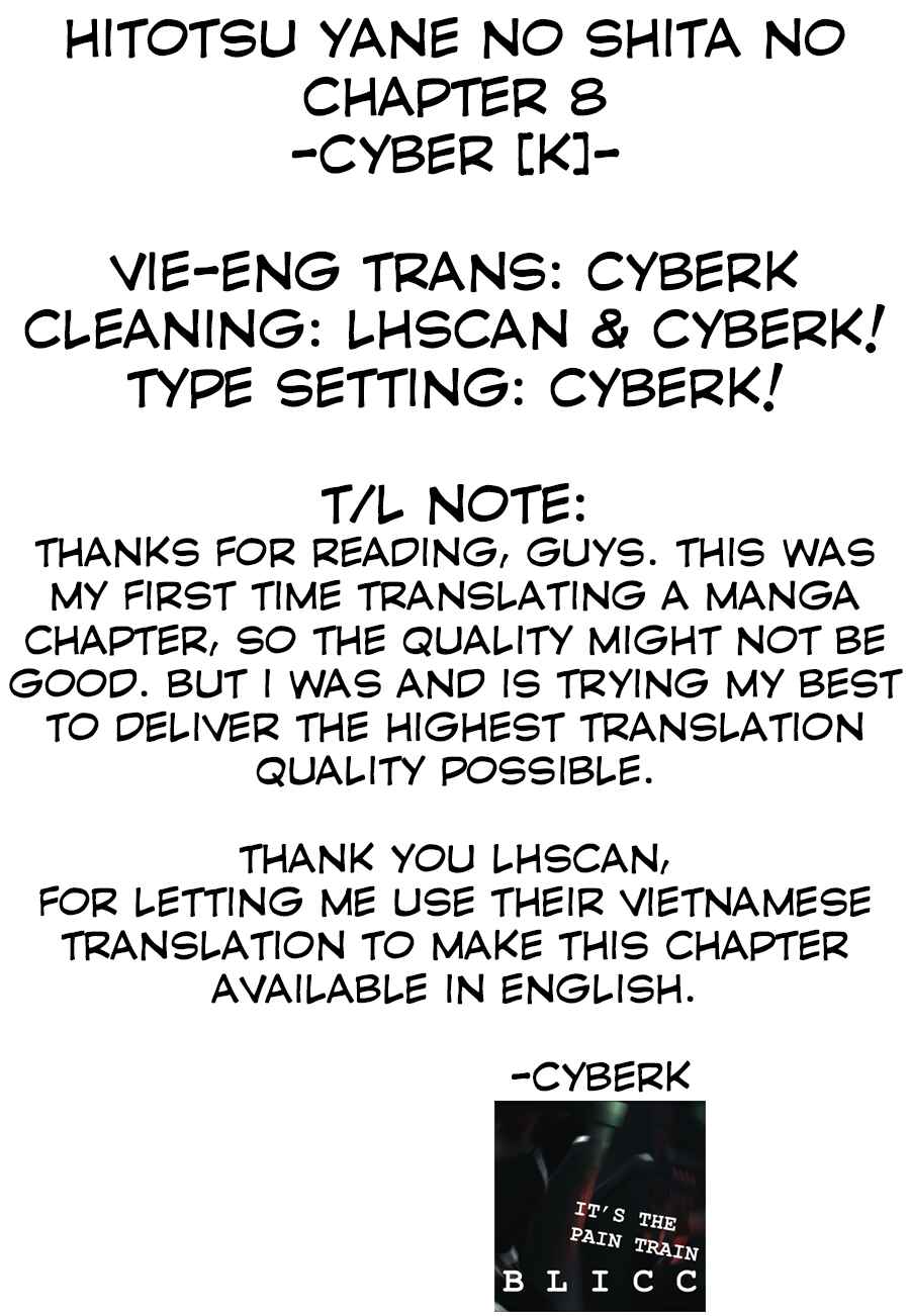 Page 26 Chapter 8 Hitotsu Yane no Shita no