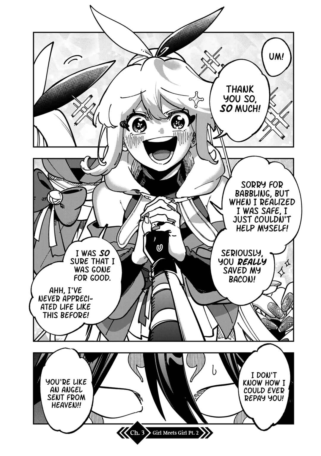 Page 1 Chapter 3 Shadow Assassins World ~Kage wa Usui kedo, Saikyou Ninja Yattemasu~