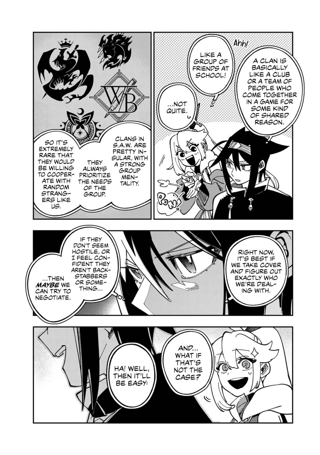 Page 40 Chapter 3 Shadow Assassins World ~Kage wa Usui kedo, Saikyou Ninja Yattemasu~