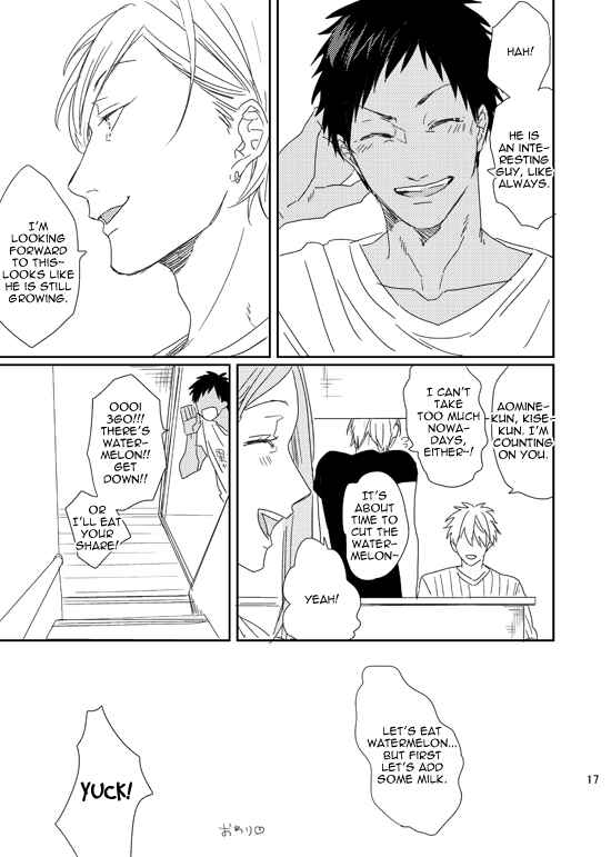 Page 15 Chapter Unknown_1bd3 Kurokos Basketball - Sunny Syrup (Doujinshi)