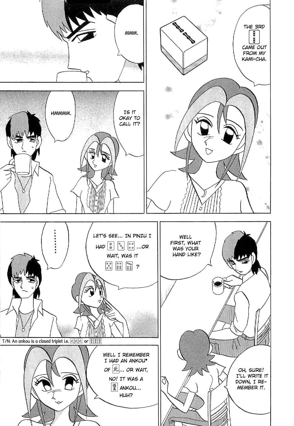Page 1 Chapter 4 Mahjong Diva, Miiko the Big Dummy