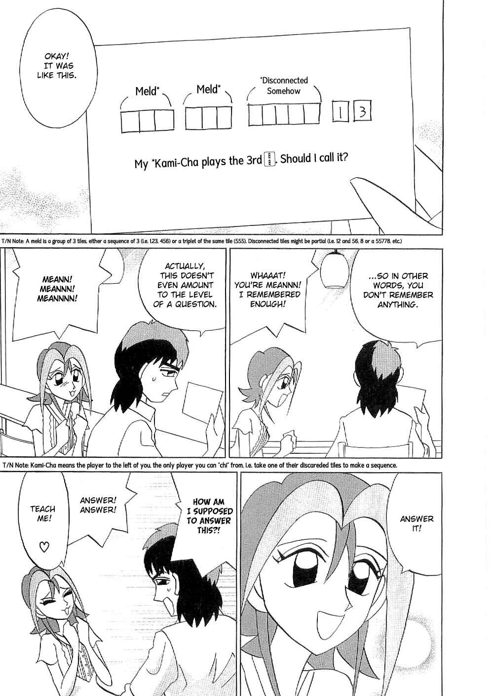 Page 3 Chapter 4 Mahjong Diva, Miiko the Big Dummy