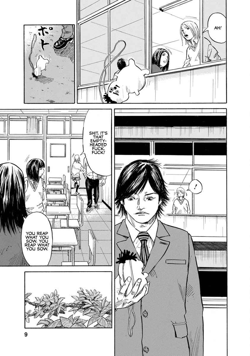 Page 9 Chapter 10 Sensei, Kurokami ni Natte mo Kidzuite Kureru?