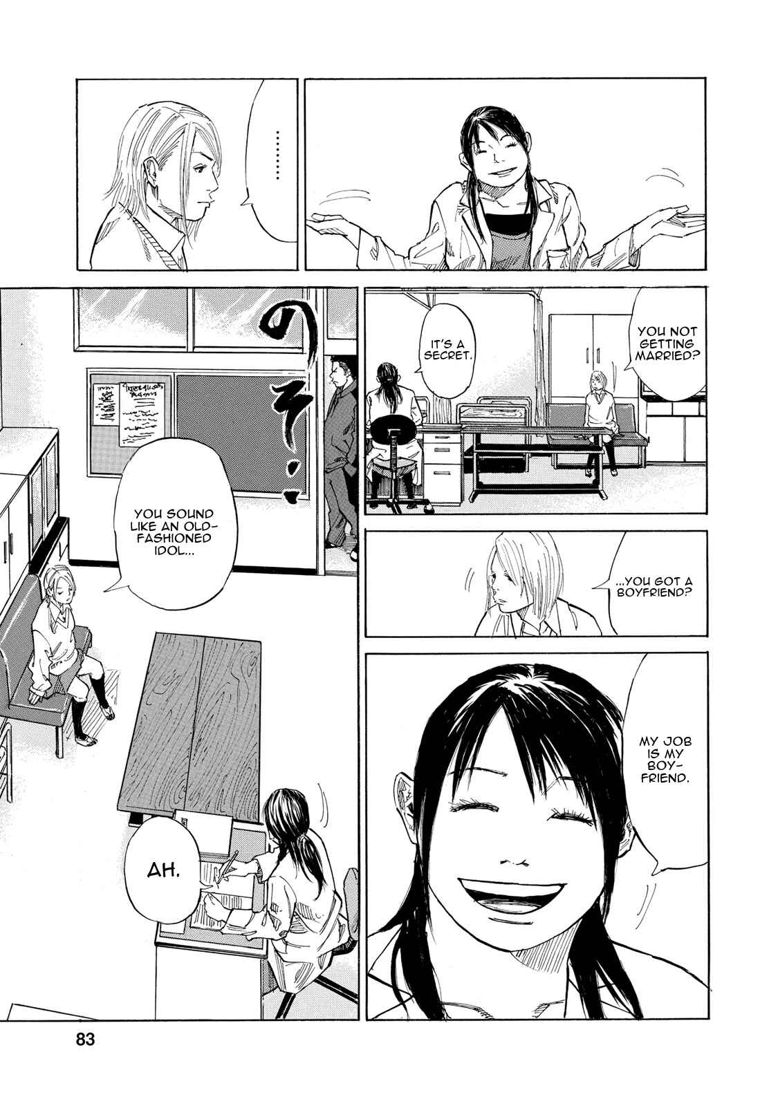 Page 9 Chapter 5 Sensei, Kurokami ni Natte mo Kidzuite Kureru?