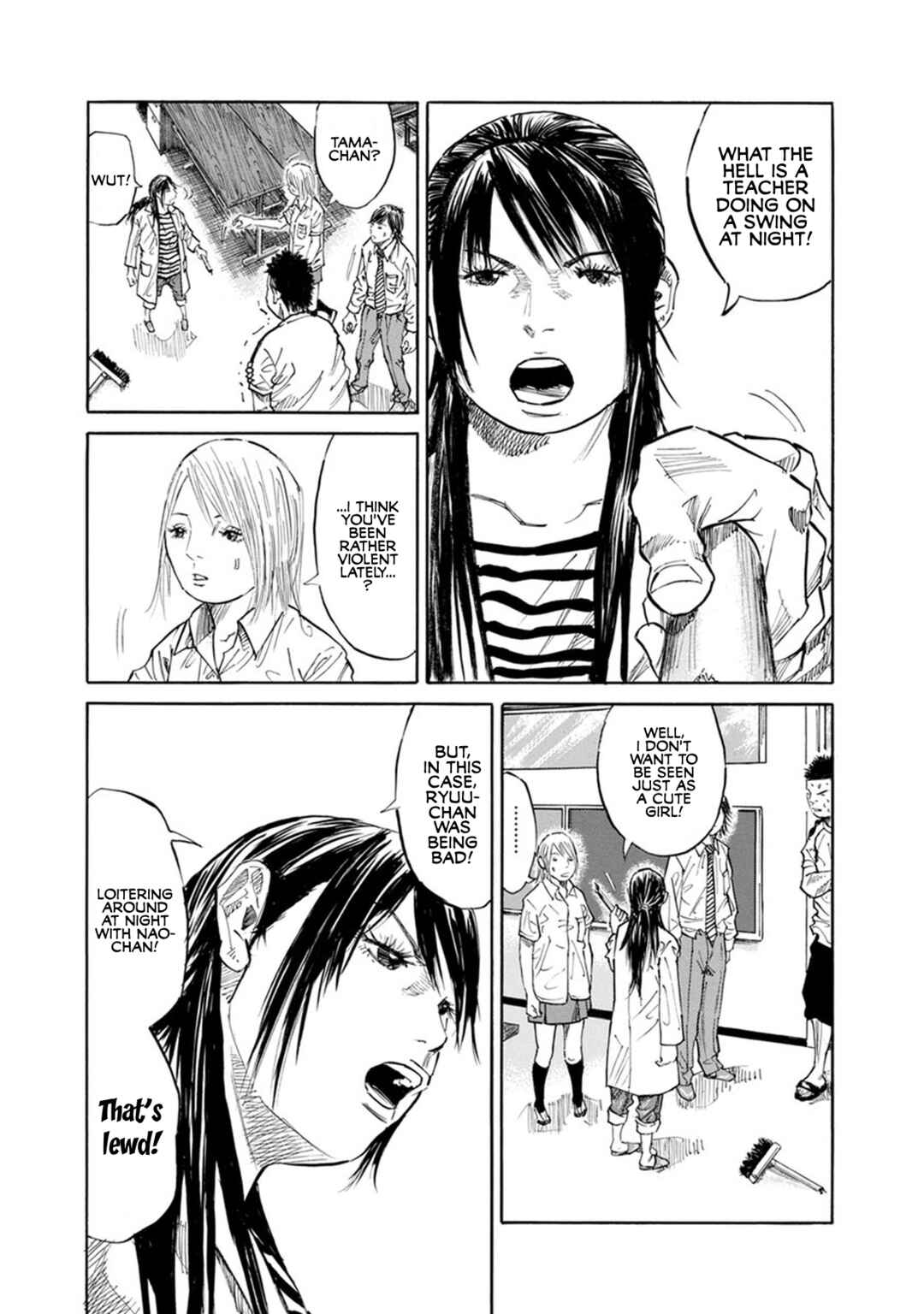 Page 12 Chapter 17 Sensei, Kurokami ni Natte mo Kidzuite Kureru?
