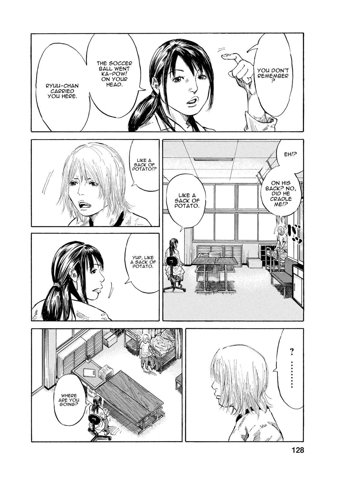 Page 4 Chapter 8 Sensei, Kurokami ni Natte mo Kidzuite Kureru?