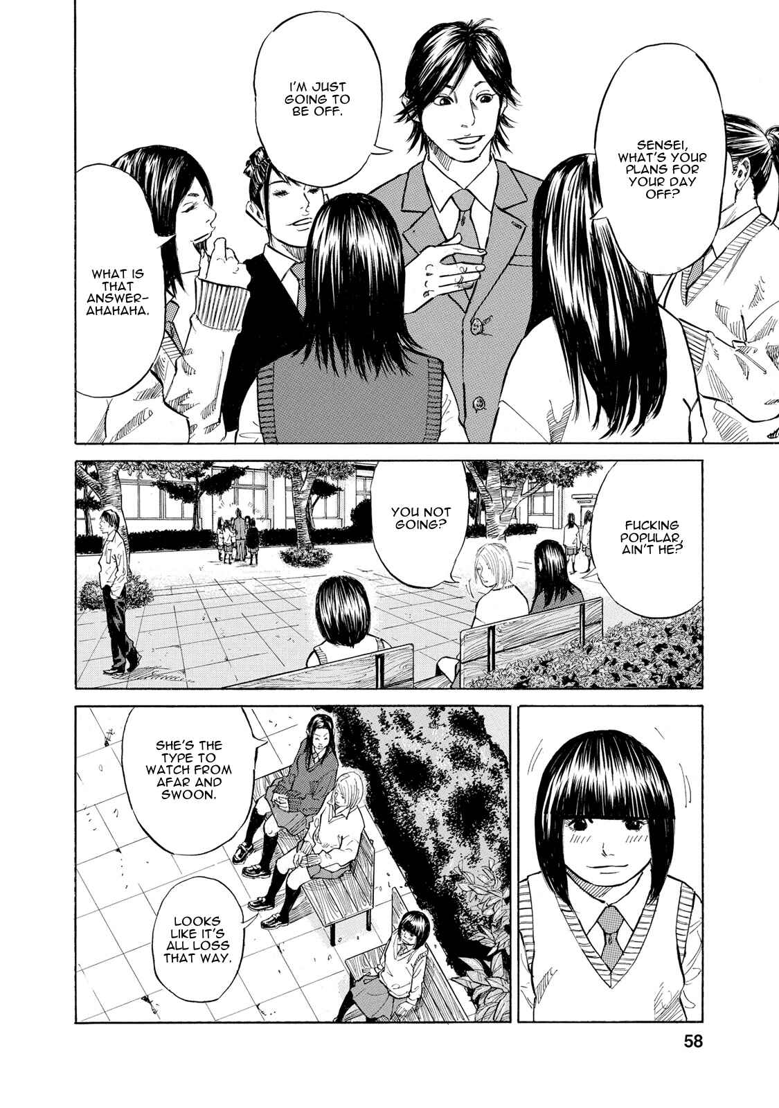 Page 2 Chapter 4 Sensei, Kurokami ni Natte mo Kidzuite Kureru?