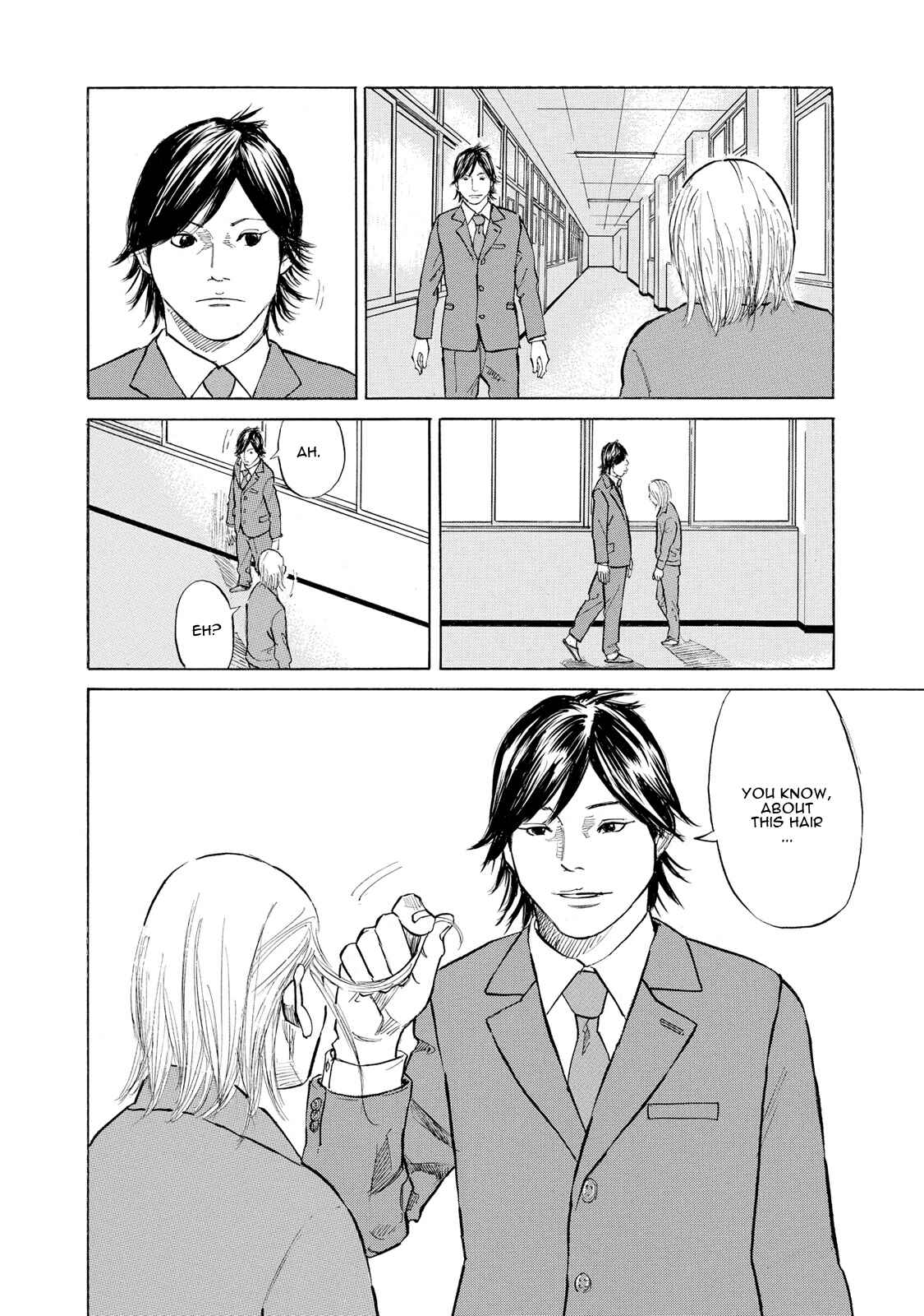 Page 8 Chapter 4 Sensei, Kurokami ni Natte mo Kidzuite Kureru?