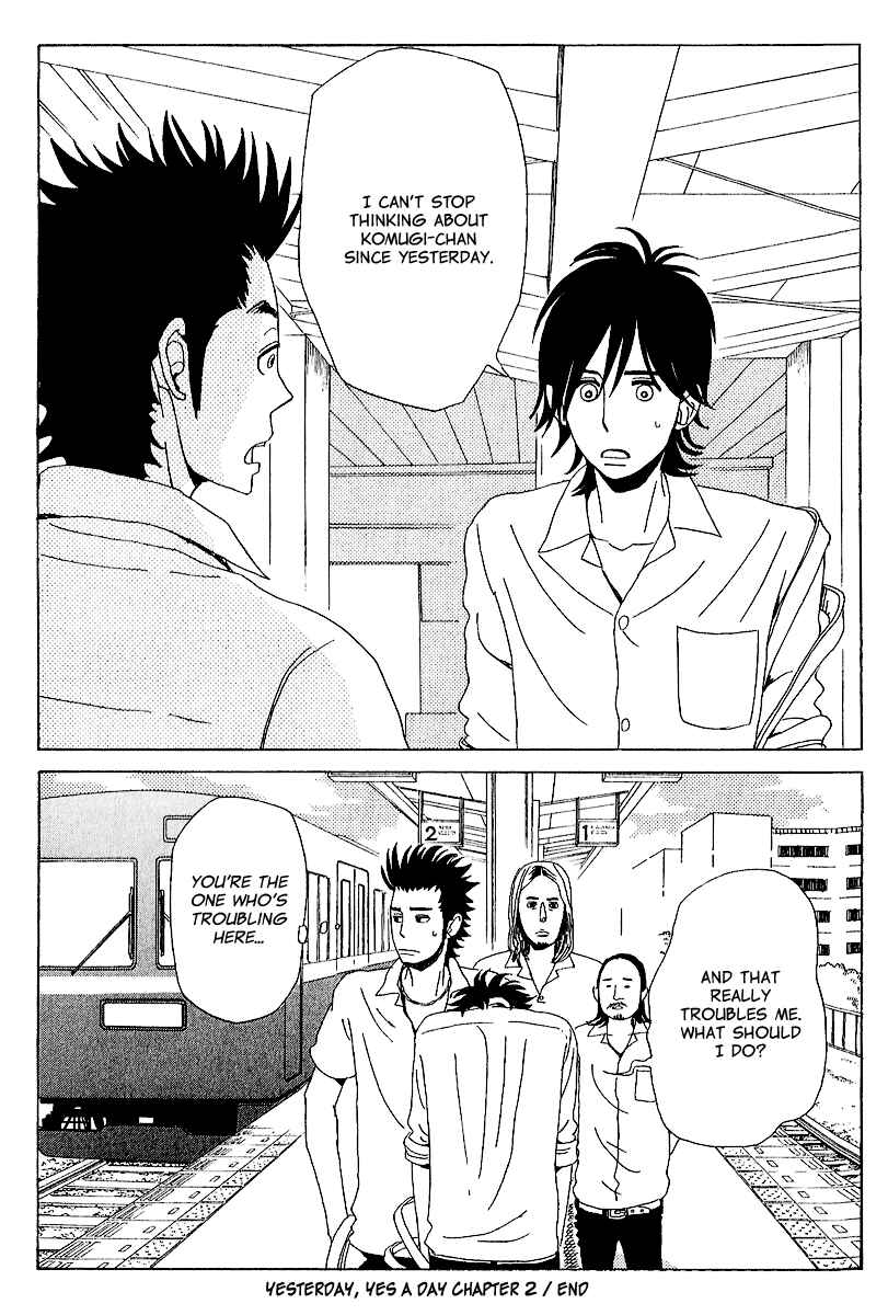 Page 36 Chapter 2 Yesterday, Yes a Day
