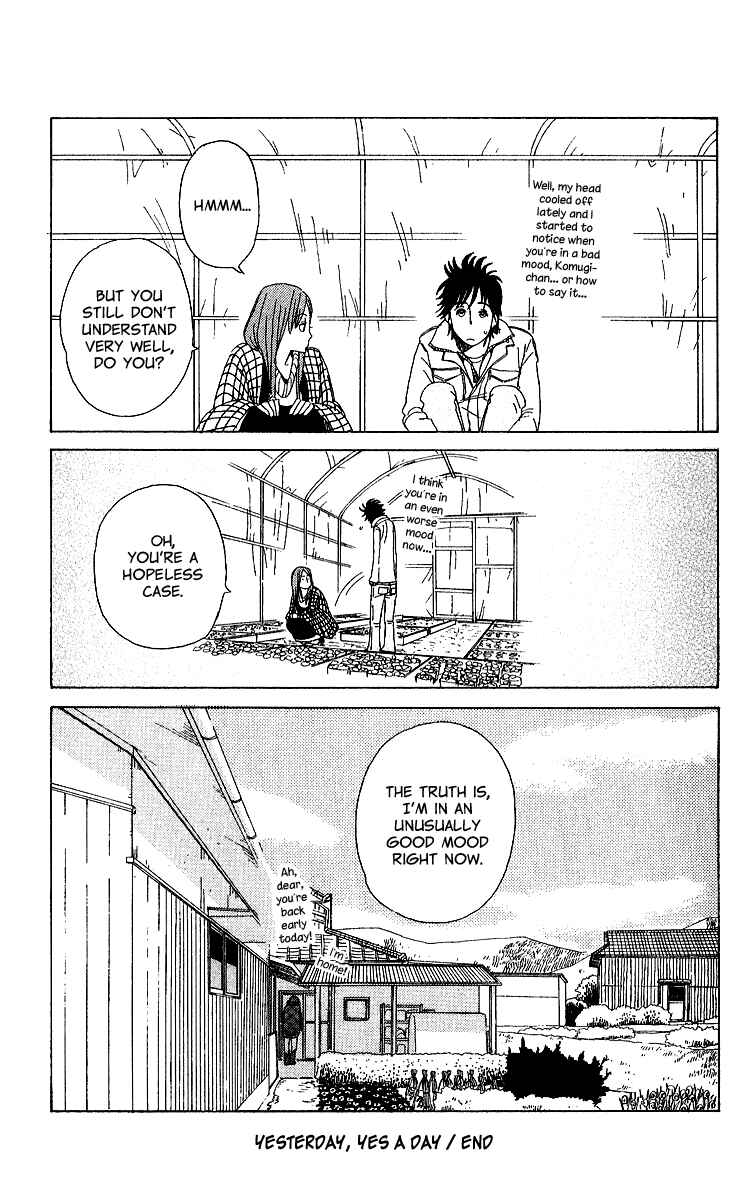 Page 35 Chapter 6 Yesterday, Yes a Day