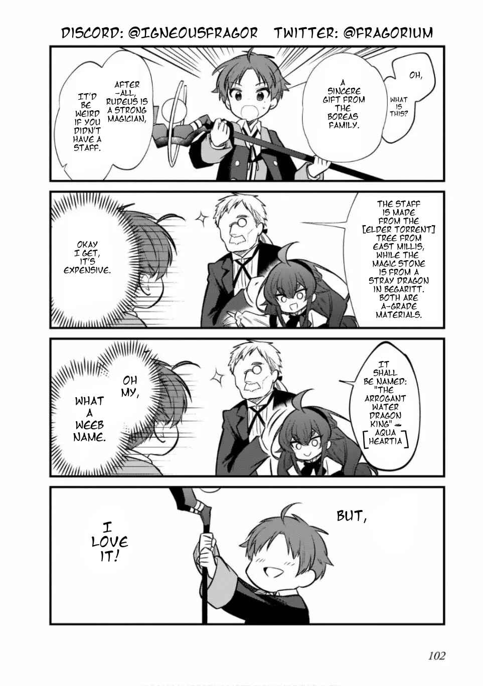 Page 10 Chapter 13 Mushoku Tensei ~4-koma ni Natte mo Honki Dasu~