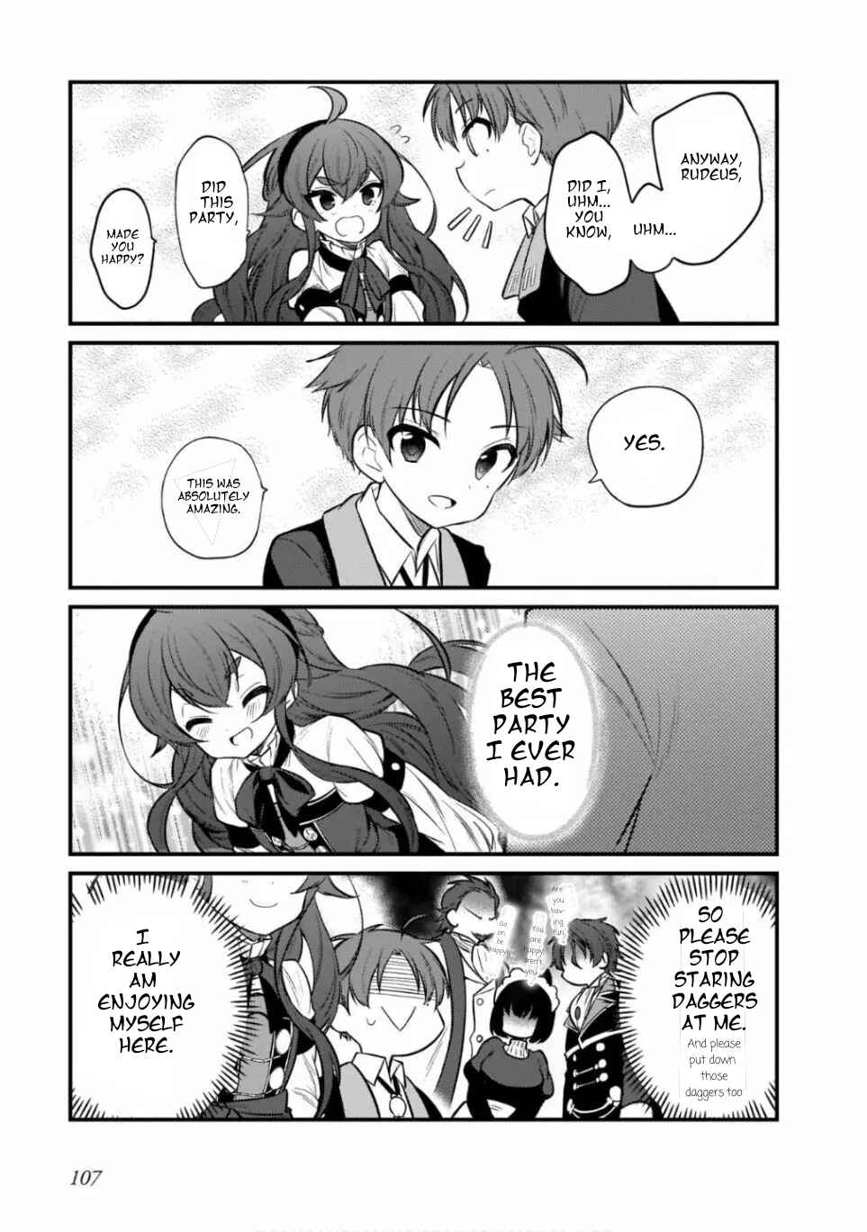Page 15 Chapter 13 Mushoku Tensei ~4-koma ni Natte mo Honki Dasu~