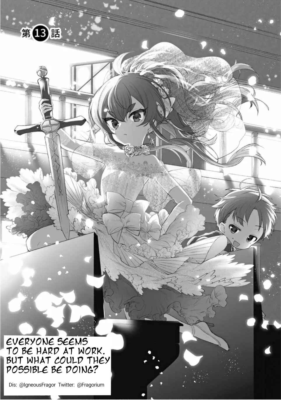 Page 3 Chapter 13 Mushoku Tensei ~4-koma ni Natte mo Honki Dasu~