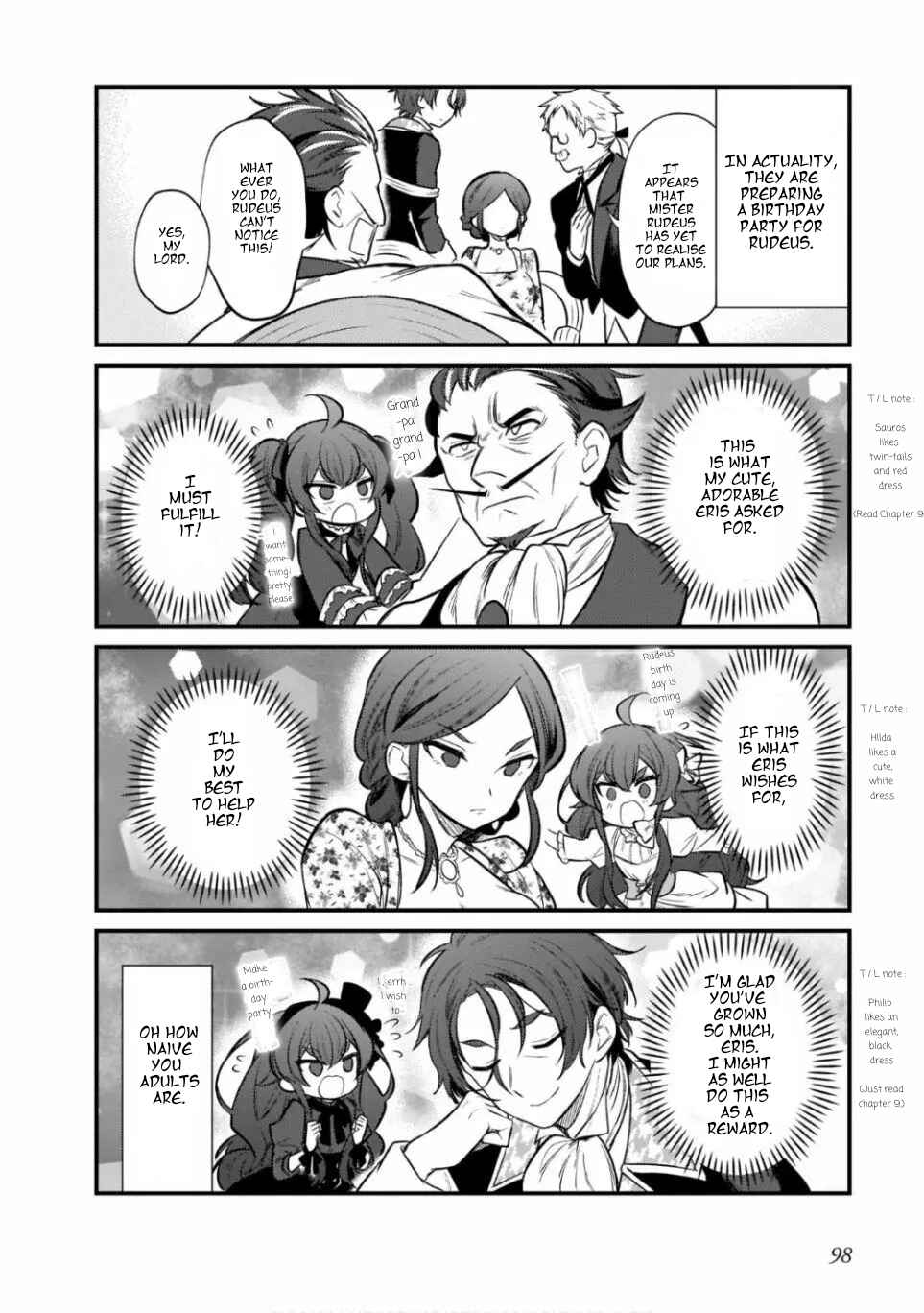 Page 6 Chapter 13 Mushoku Tensei ~4-koma ni Natte mo Honki Dasu~