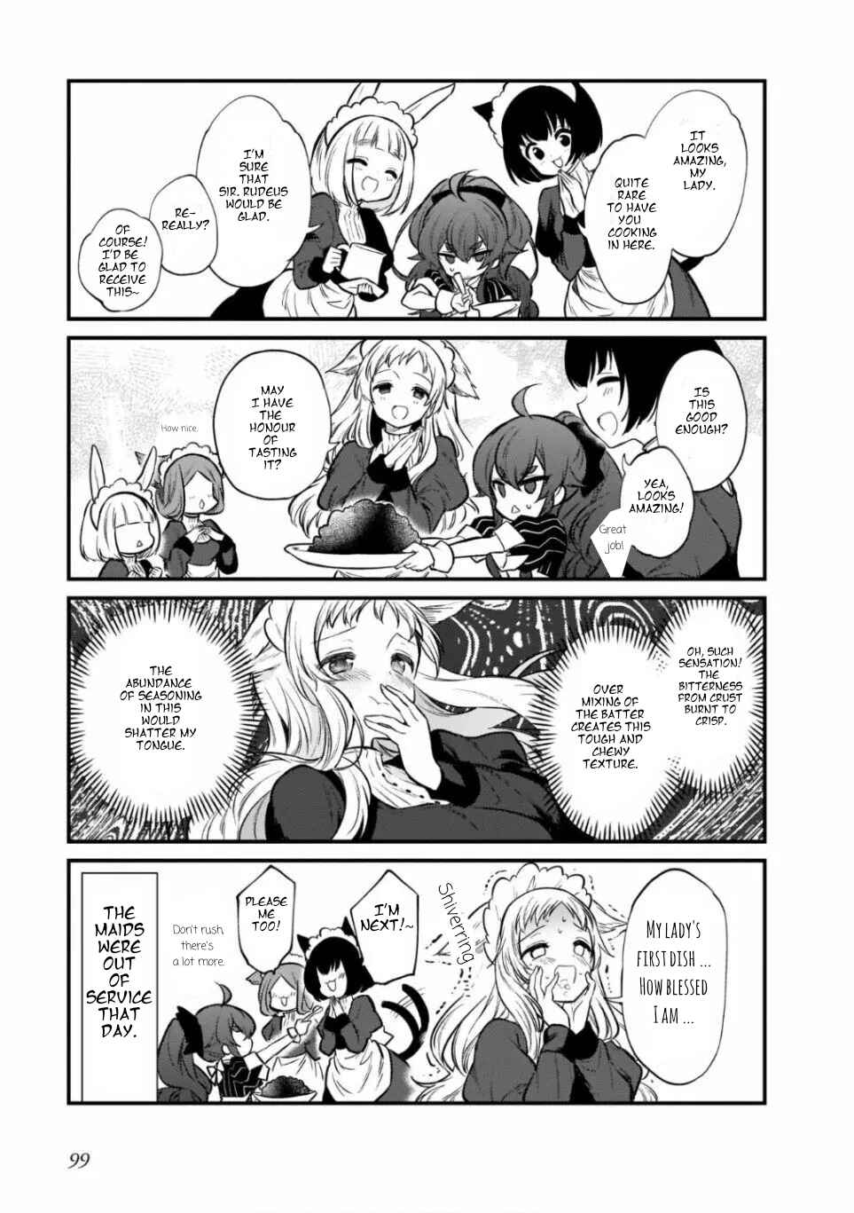 Page 7 Chapter 13 Mushoku Tensei ~4-koma ni Natte mo Honki Dasu~