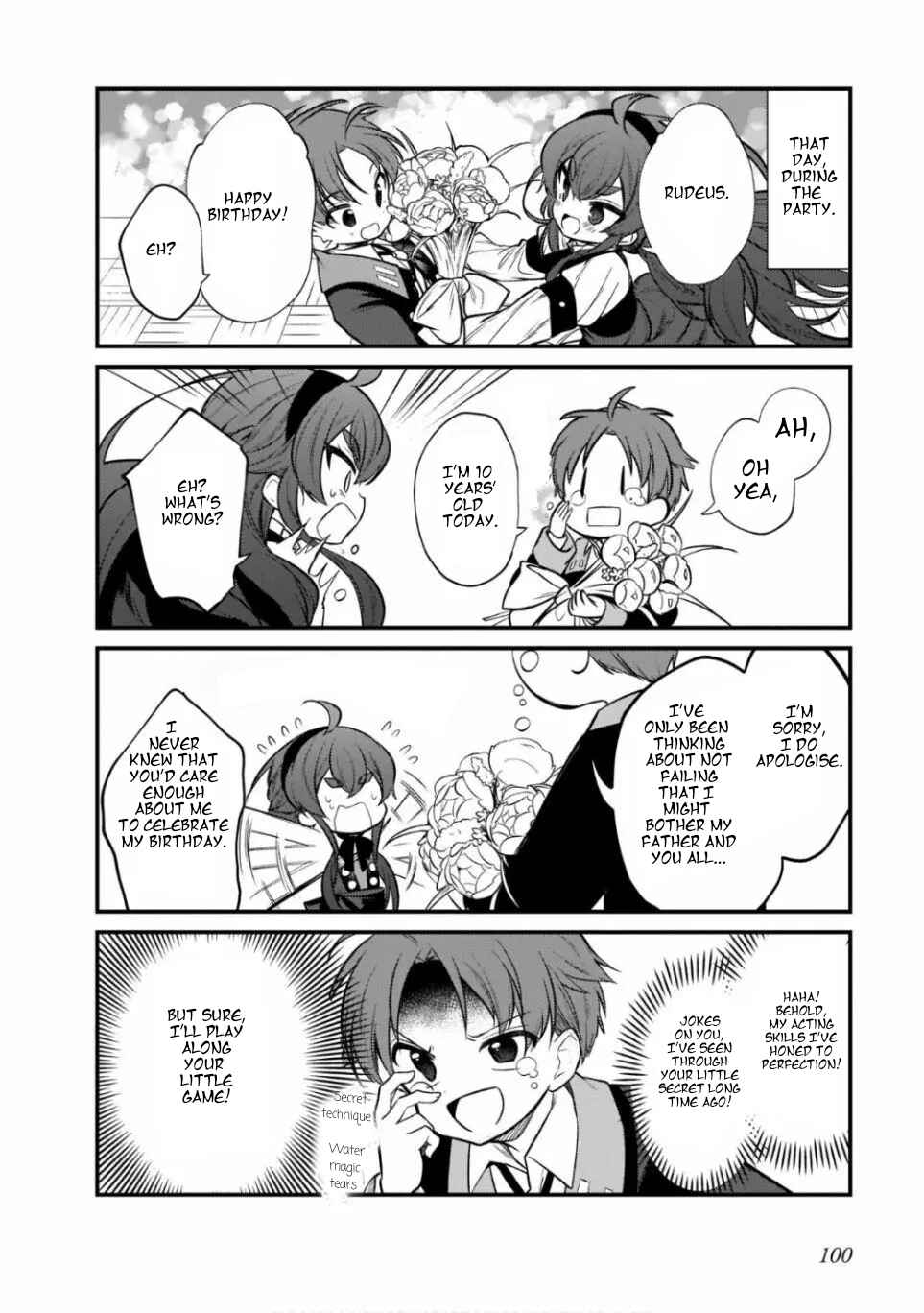 Page 8 Chapter 13 Mushoku Tensei ~4-koma ni Natte mo Honki Dasu~