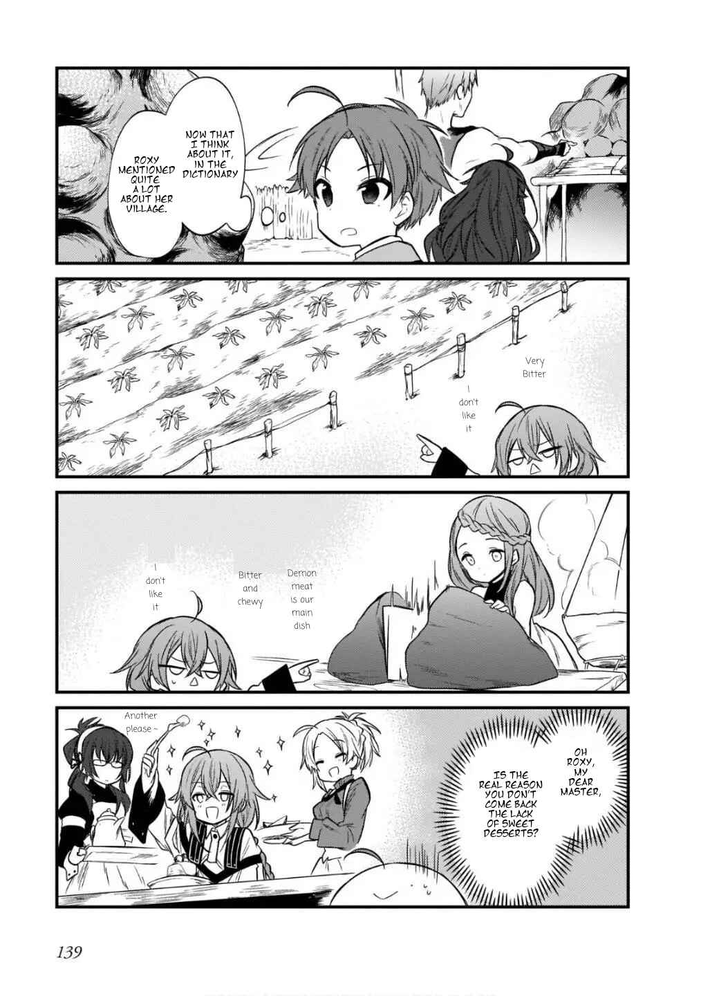 Page 11 Chapter 15 Mushoku Tensei ~4-koma ni Natte mo Honki Dasu~