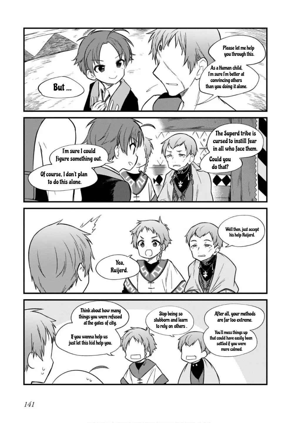 Page 13 Chapter 15 Mushoku Tensei ~4-koma ni Natte mo Honki Dasu~