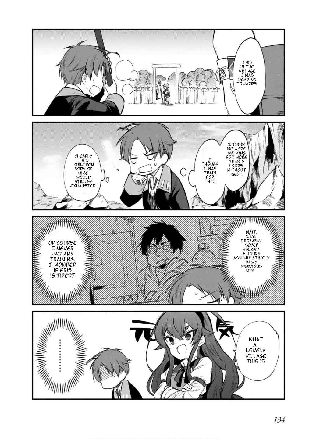 Page 6 Chapter 15 Mushoku Tensei ~4-koma ni Natte mo Honki Dasu~
