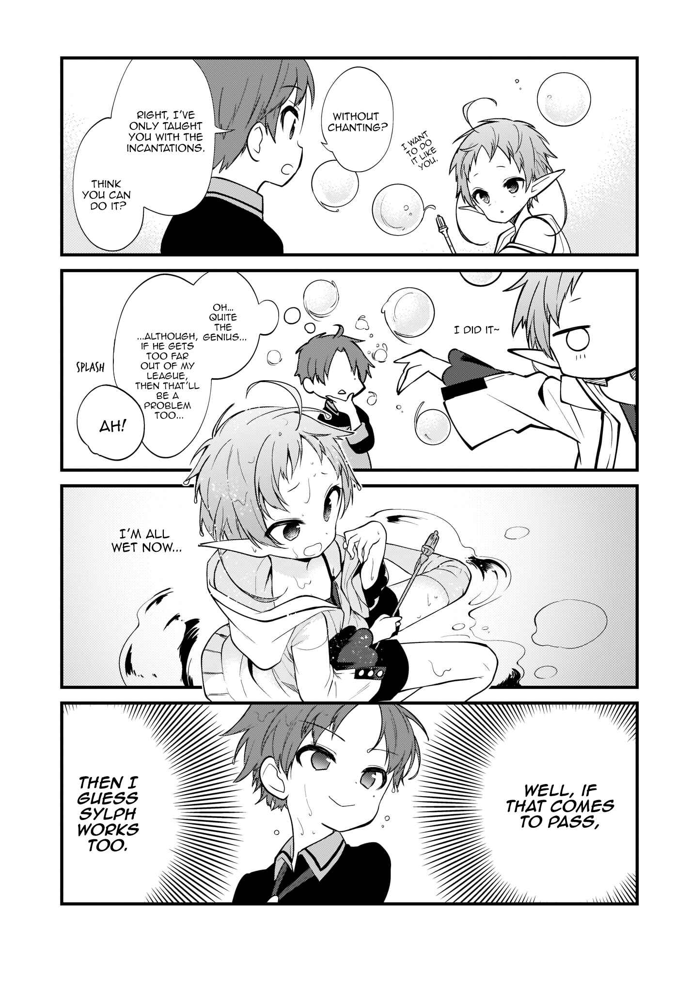 Page 13 Chapter 3 Mushoku Tensei ~4-koma ni Natte mo Honki Dasu~